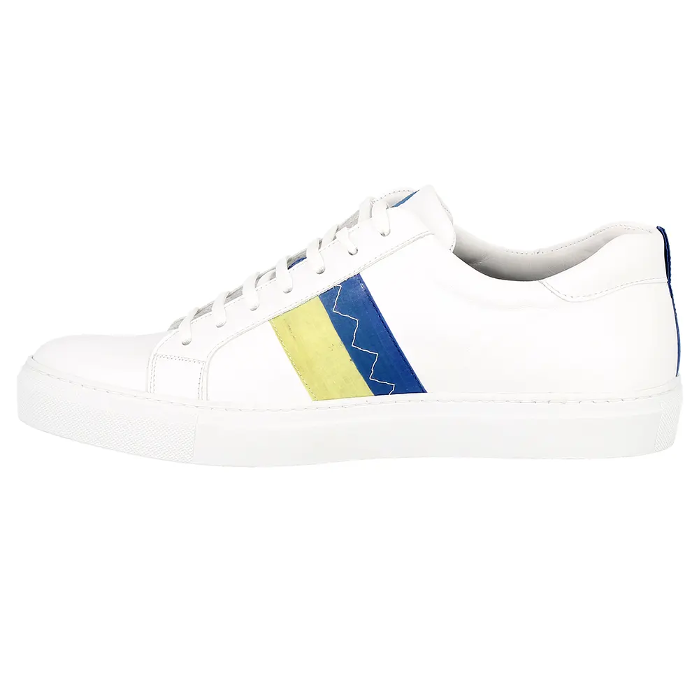 Upster - Spikers (Blanc (Spi Jaune/bleu)) 3 Upster - Spikers (Blanc (Spi Jaune/bleu)) – Image 3